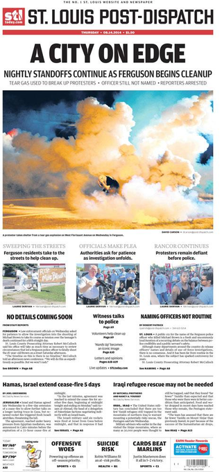 Illustration for article titled Examining the Word Choice of Print Media in the Wake of Ferguson